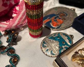 Judith Lieberman life savor roll holder beaded