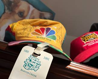Signed NBC sports cap