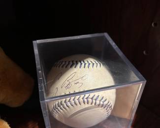 Signed Craig Biggio baseball