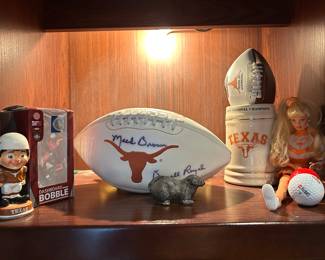 Signed University of Texas football