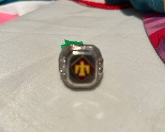 WWII survivors sterling ring