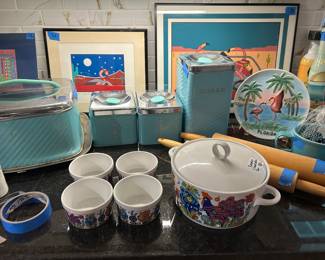 Mid century kitchen items