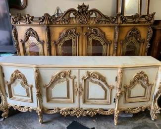 Client had started refinishing these pieces but never completed