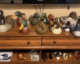Decorative duck decoys