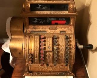 Antique NCR cash register