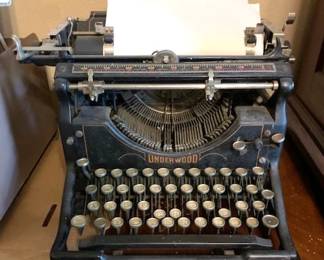 Antique typewriter