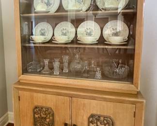 James Mont 1940’s Asian Modern China Cabinet