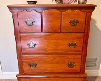 Mid century western chest of drawers