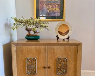 James Mont California Asian Modern Cabinet