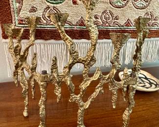 Brutalist Menorah