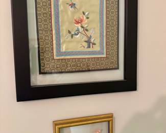 Framed wall art