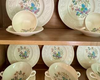 Vintage Wedgewood Wellesley Montreal China - 8 placesettings