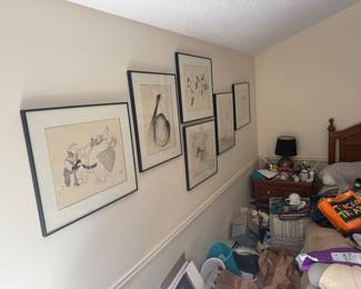 Al Hirschfeld Lithographs