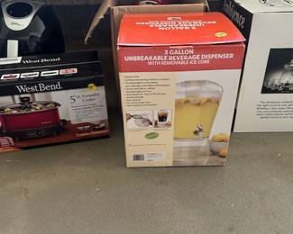 Items still in boxes