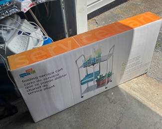 Serving cart