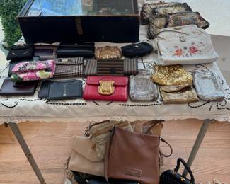 Purses, wallets, jewelry