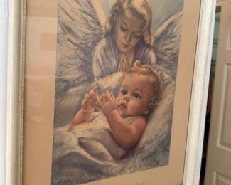 Sweet angel baby art