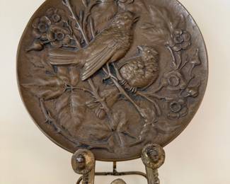 Japanese art plate