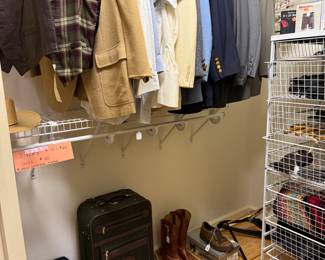 Tony lama Boots, blazers, vests,