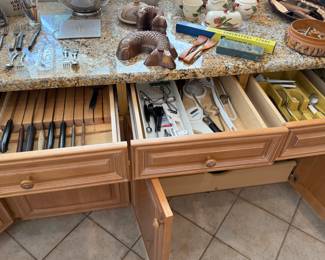 Kitchen utensils and items