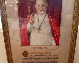 Old Pope memorabilia