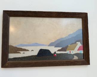 Irish tweed art