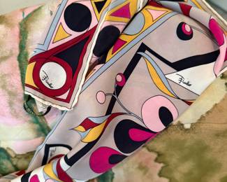 Silk scarf Emilio Pucci