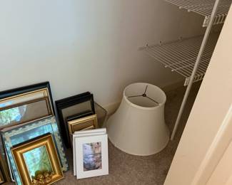 Frames, lamp shade
