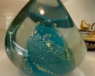 Signed Michael J Reid Paperweight
