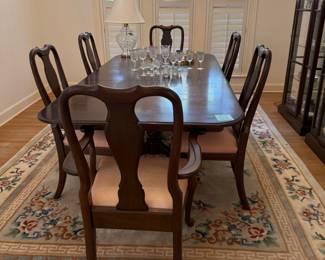 Dining room, Waterford items