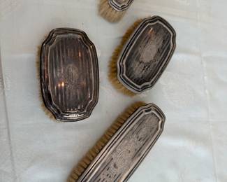 Sterling dresser brushes
