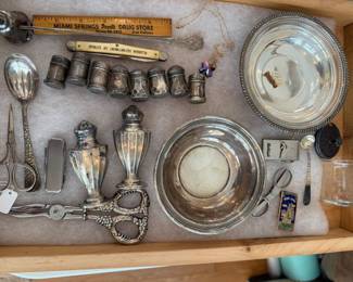 Sterling, vintage items