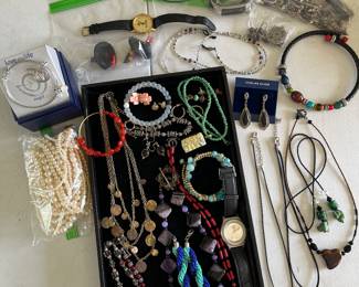 Costume jewelry (more pics to follow on Wednesday)