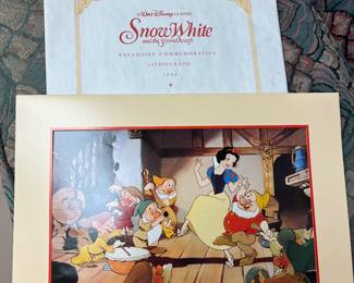 Snow White lithograph