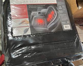Heated car seat cushions