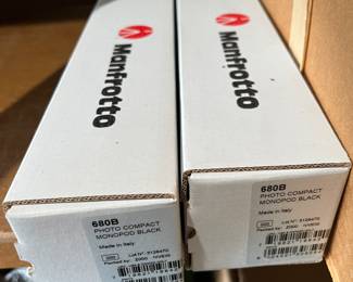 Manfrotto monopods - new in box!!