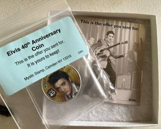 Elvis commemorative half dollar coin