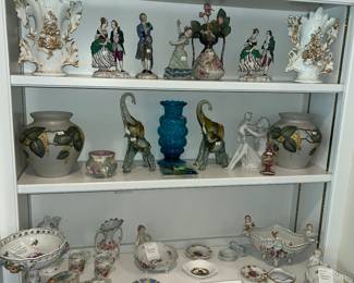 UNIQUE VINTAGE PORCELAIN & GLASSWARE!