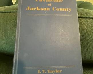 Rare first edition "Cavalcade of Jackson County by LT Taylor