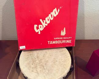 Sekova tambourine in box