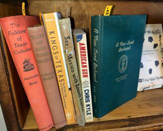 NUMEROUS TEXANA BOOKS!