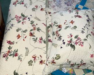 Beautiful comforter & pillows