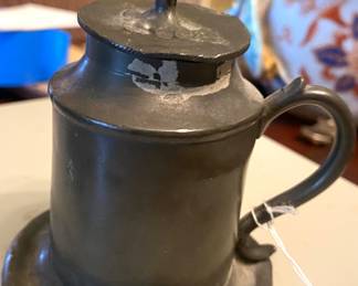 Antique miner's lamp (in use 1850-1920)