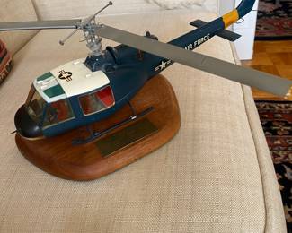 Bell Helicopter UH1 (Huey). Model presented by the company to client.