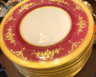 Minton "Riverton" dinner plates/11