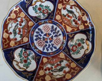 Ornate Japanese Plate