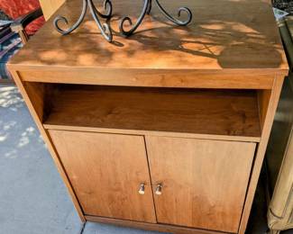 Nightstand with Storage Below