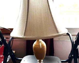 Antique Limoge Lamp