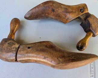 Antique Wooden Shoe Laths