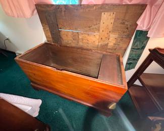 Antique Blanket Chest!